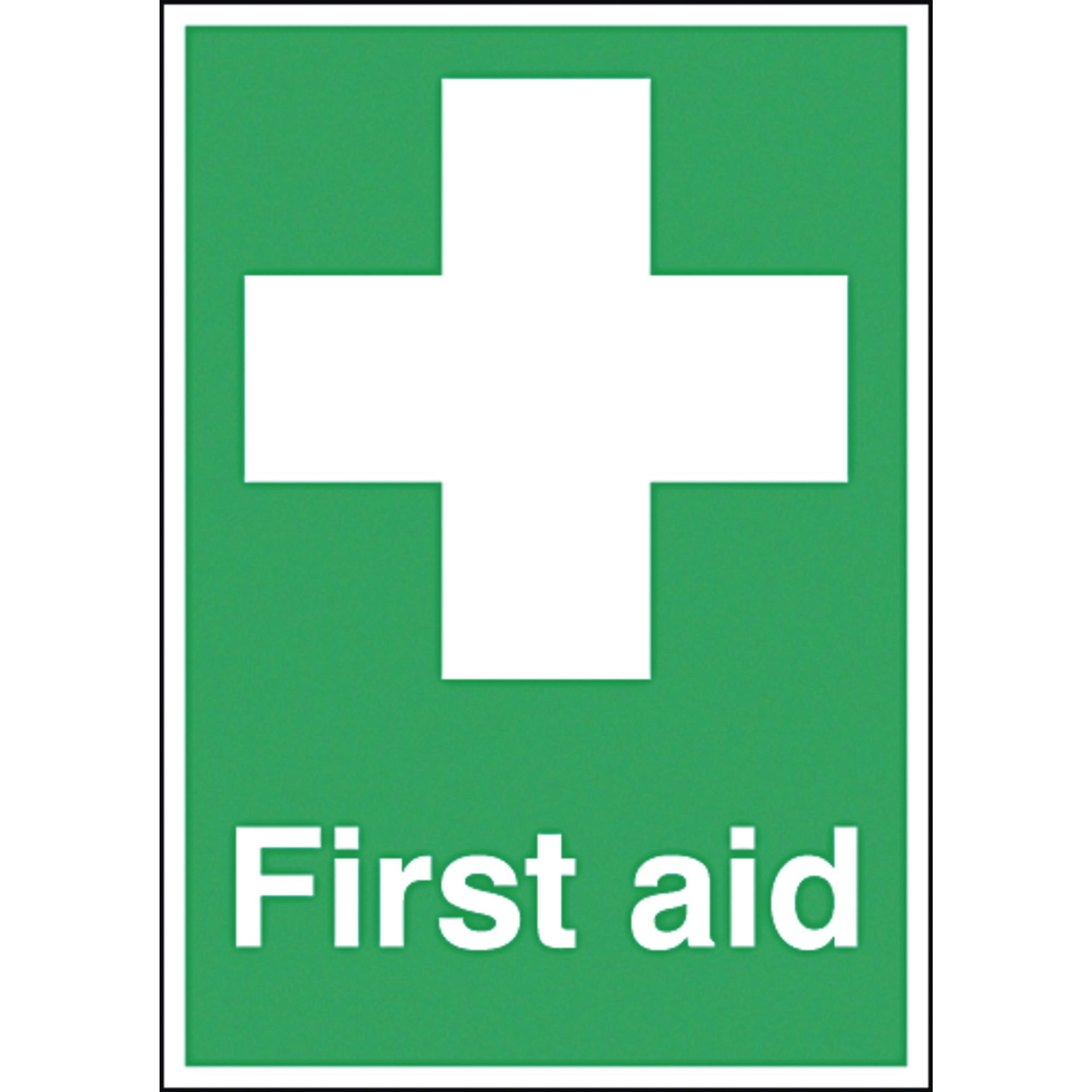 Safety Signs - First Aid - 210 x 148mm S/A