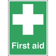 Safety Signs - First Aid - 210 x 148mm S/A