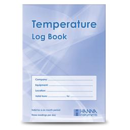 Temperature Log Book A5