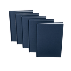 Pukka Blue Range Casebound Notebooks - A4 - Pack of 5