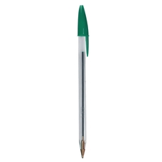 Bic Cristal Ballpoint Pen Green - Pack of 50