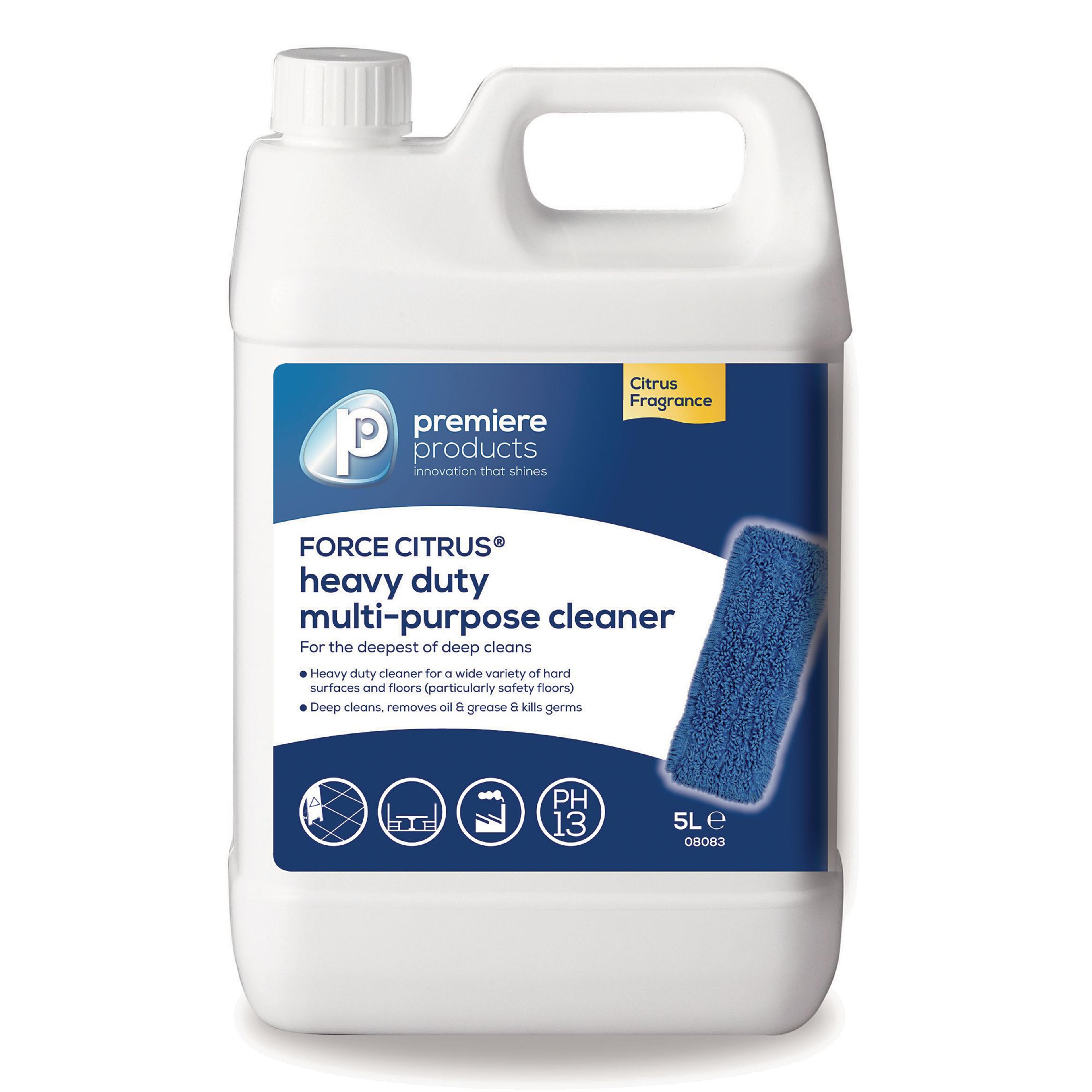 Force Citrus Heavy-Duty Cleaner - 5L - Pack of 2