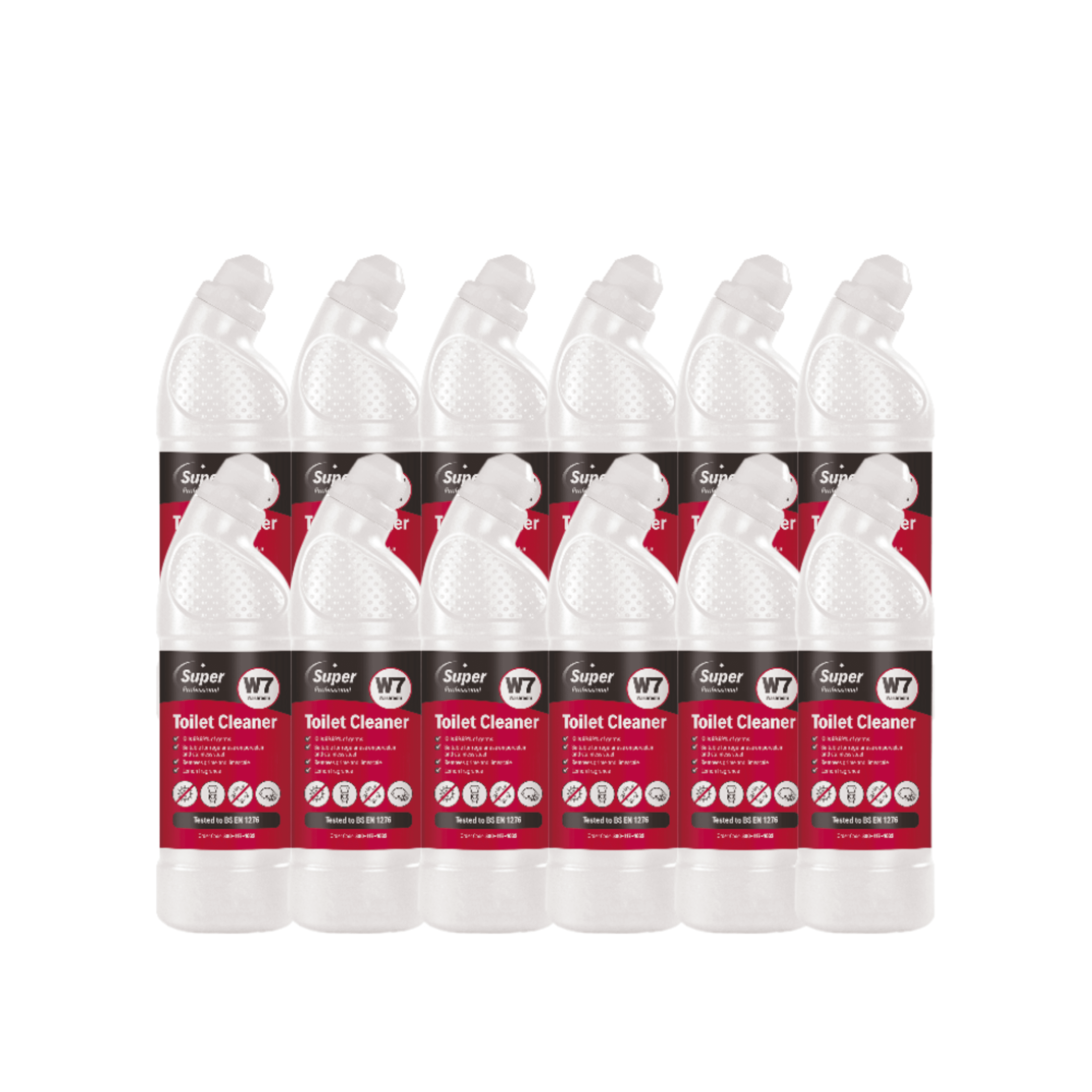 Super Professional Toilet Cleaner - 750ml - Pack of 12