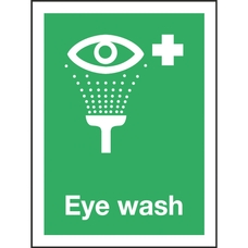 Eye Emergency Signs - 200 x 150mm, PVC