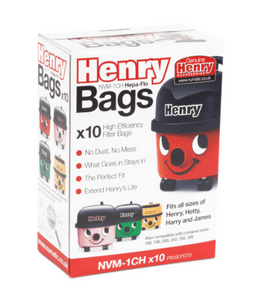 Numatic Dust Bags - Pack of 10