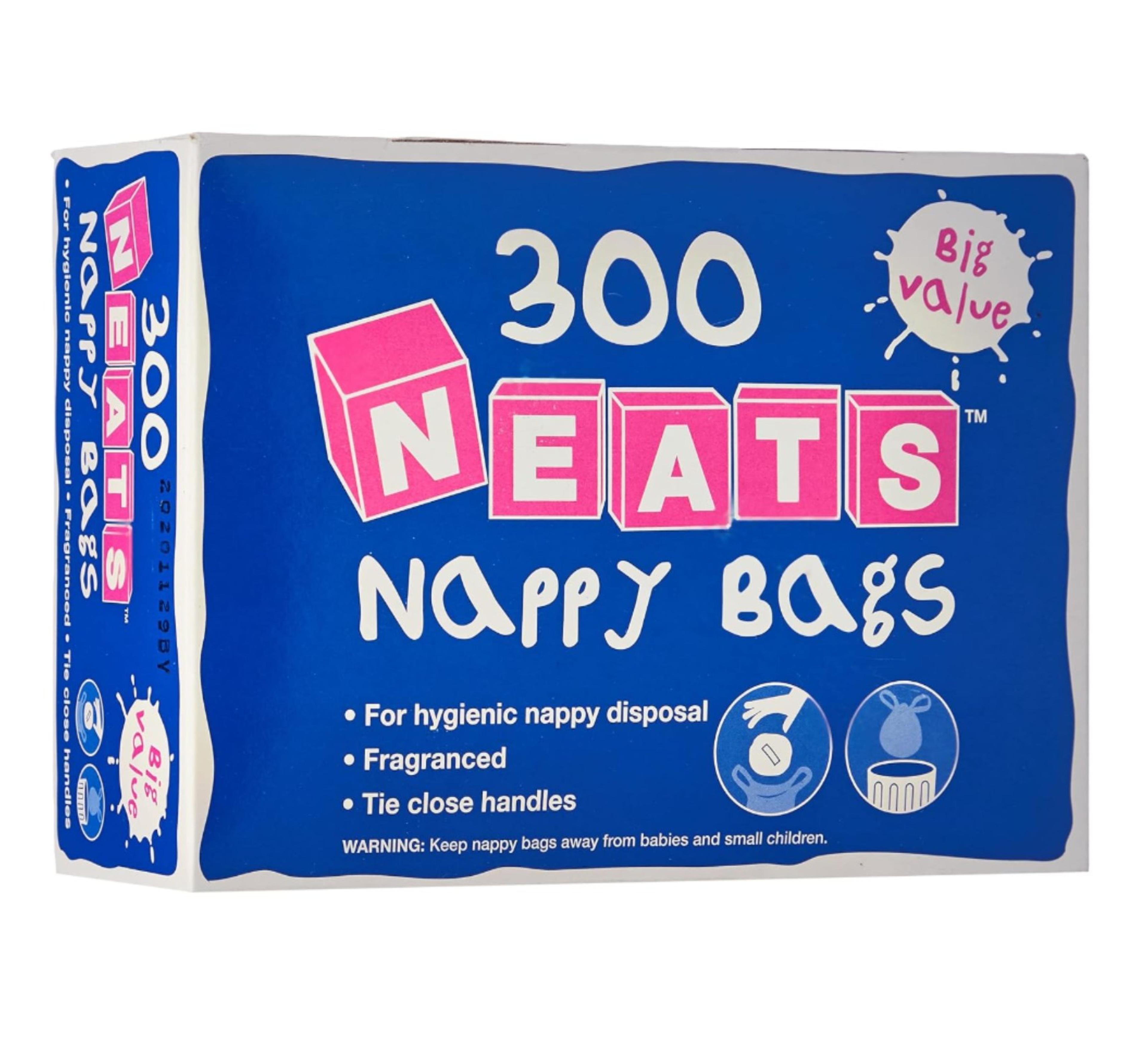 Nappy Bags - Pack of 300