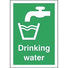 Safety Signs - Drinking Water - 210 x 148mm S/A