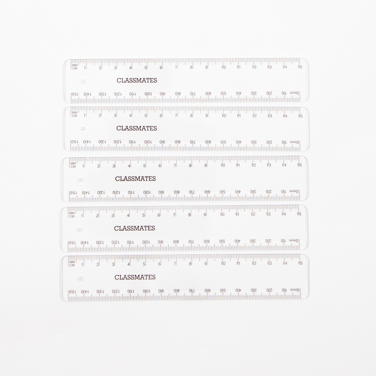 Classmates Rulers -Transparent - 150mm - Pack of 100 | HC490145 ...