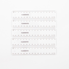 Classmates Rulers -Transparent - 150mm - Pack of 100
