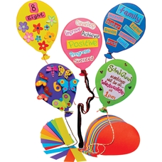 Jumbo Paper Balloon Shapes - Pack of 20
