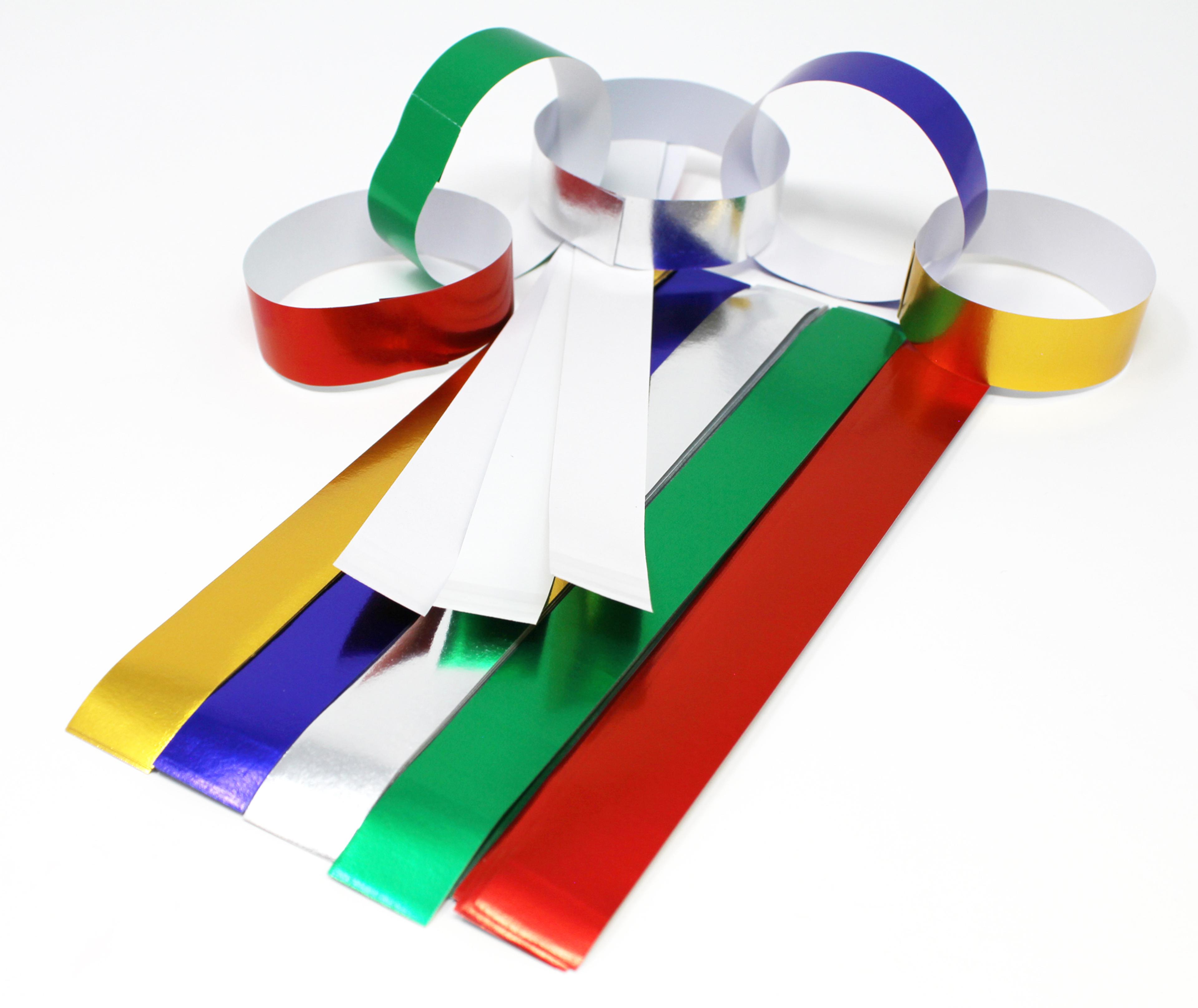 Paper Chains - Metallic - Pack of 100