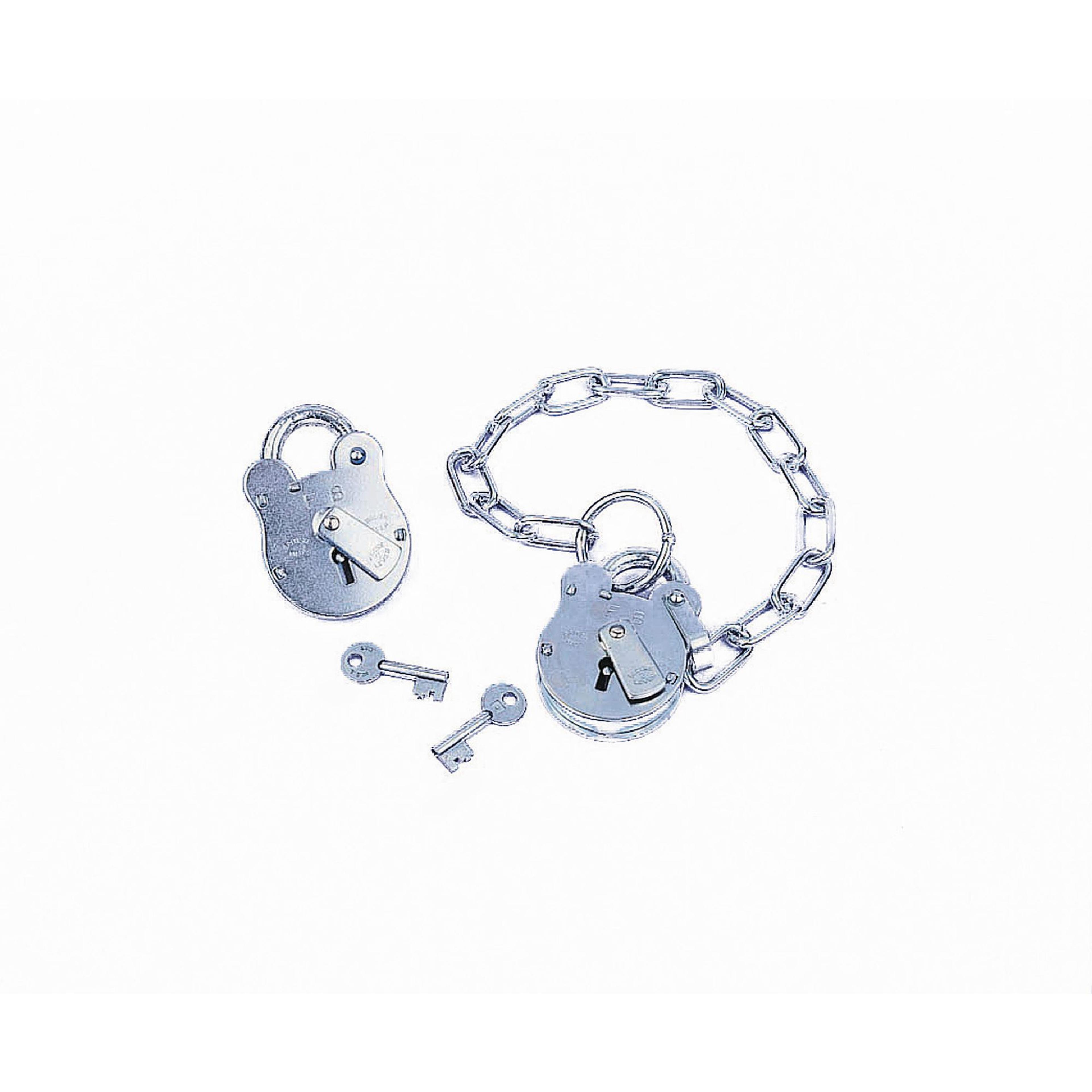 FB1 51mm Padlock & Chain with 1 x Key
