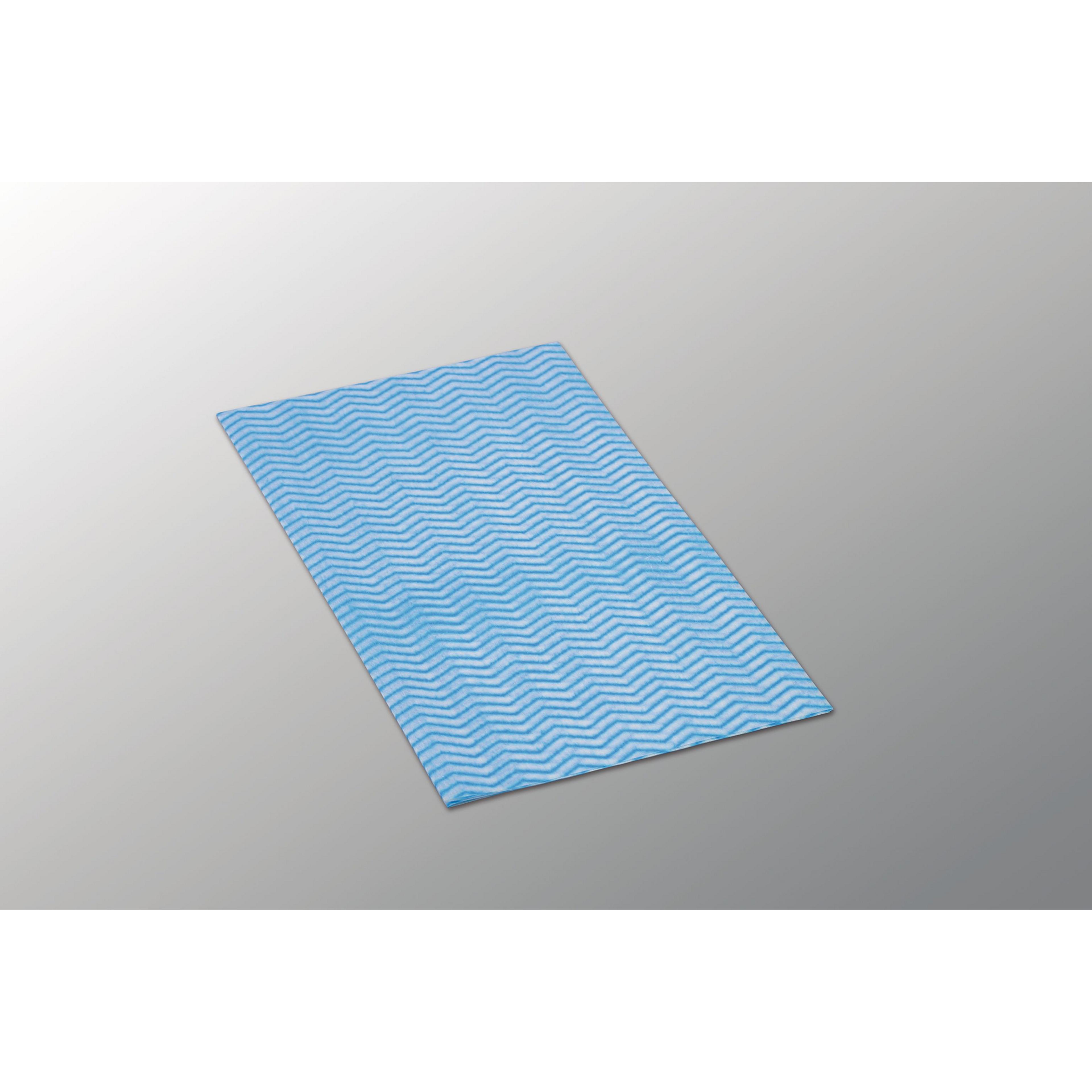 Vileda Lightweight Wiping Cloths - Blue - Pack of 100
