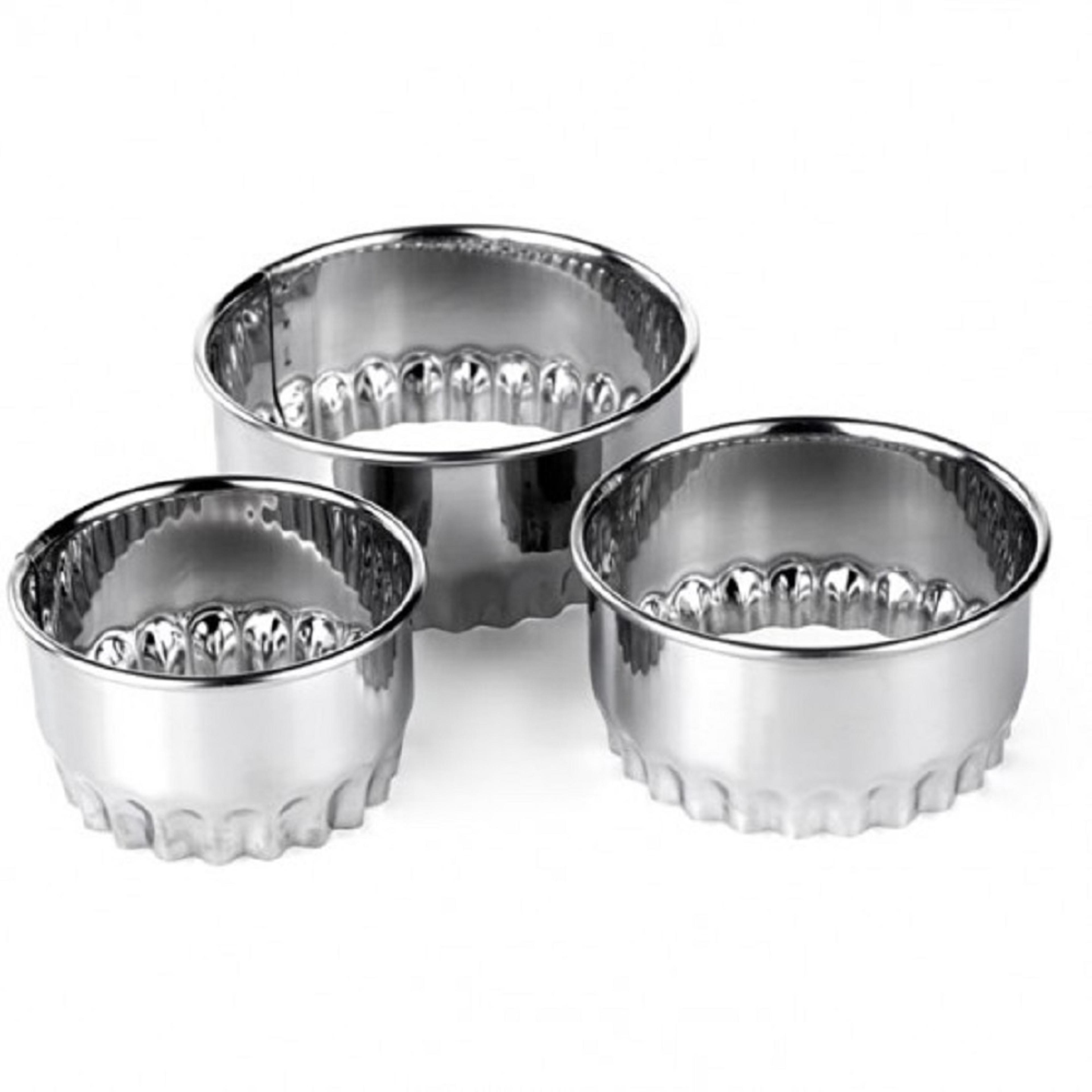 Stainless Steel Cutters - Fluted