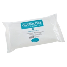 Classmates Dermatological Wipes - White - Pack of 100
