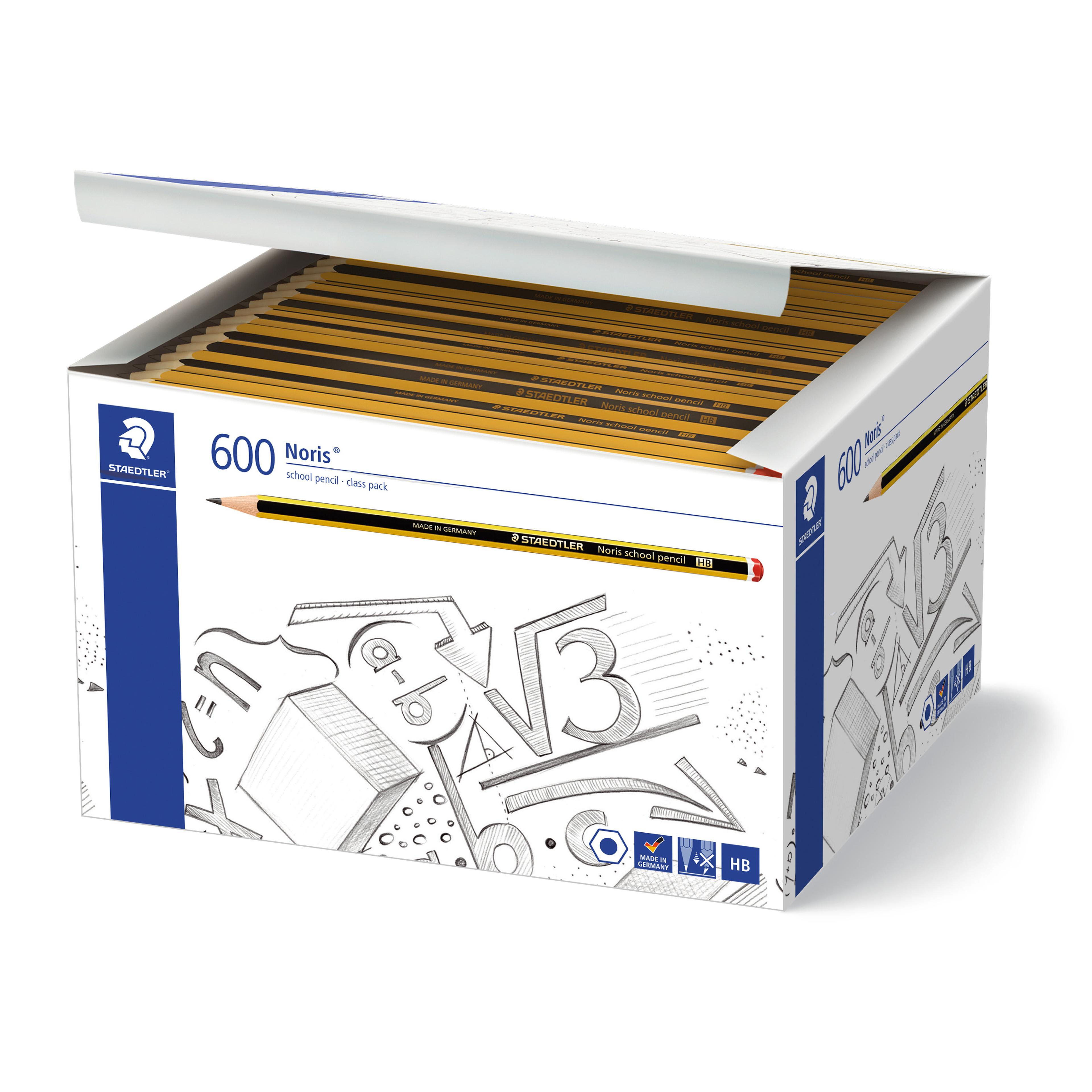 STAEDTLER HB Graphite Noris Pencil - Pack of 600