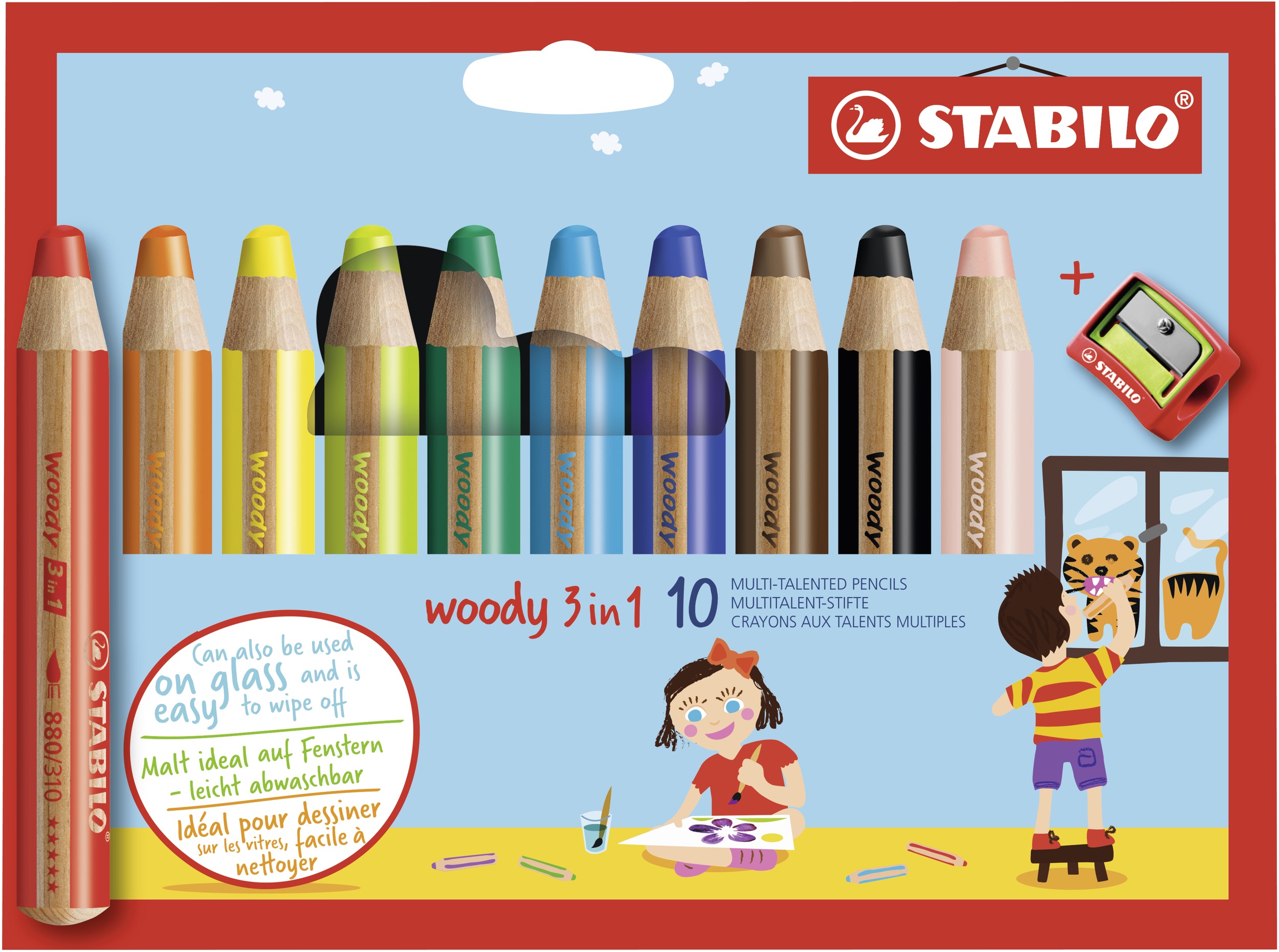 Stabilo Woody Pk10