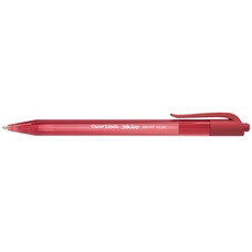 Paper Mate Inkjoy 100 Ballpoint Pen - Retractable - Red - Pack of 20