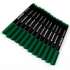 edding Fineliner Pen - Green - Pack of 12
