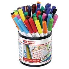 edding Broad Colourpen - Assorted - Pack of 42