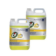 Cif Pro Formula All Purpose Lemon Cleaner - 5 Litre - Pack of 2