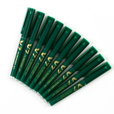 PILOT Hi-Tecpoint V7 Fineliner Pens - Green - Pack of 10
