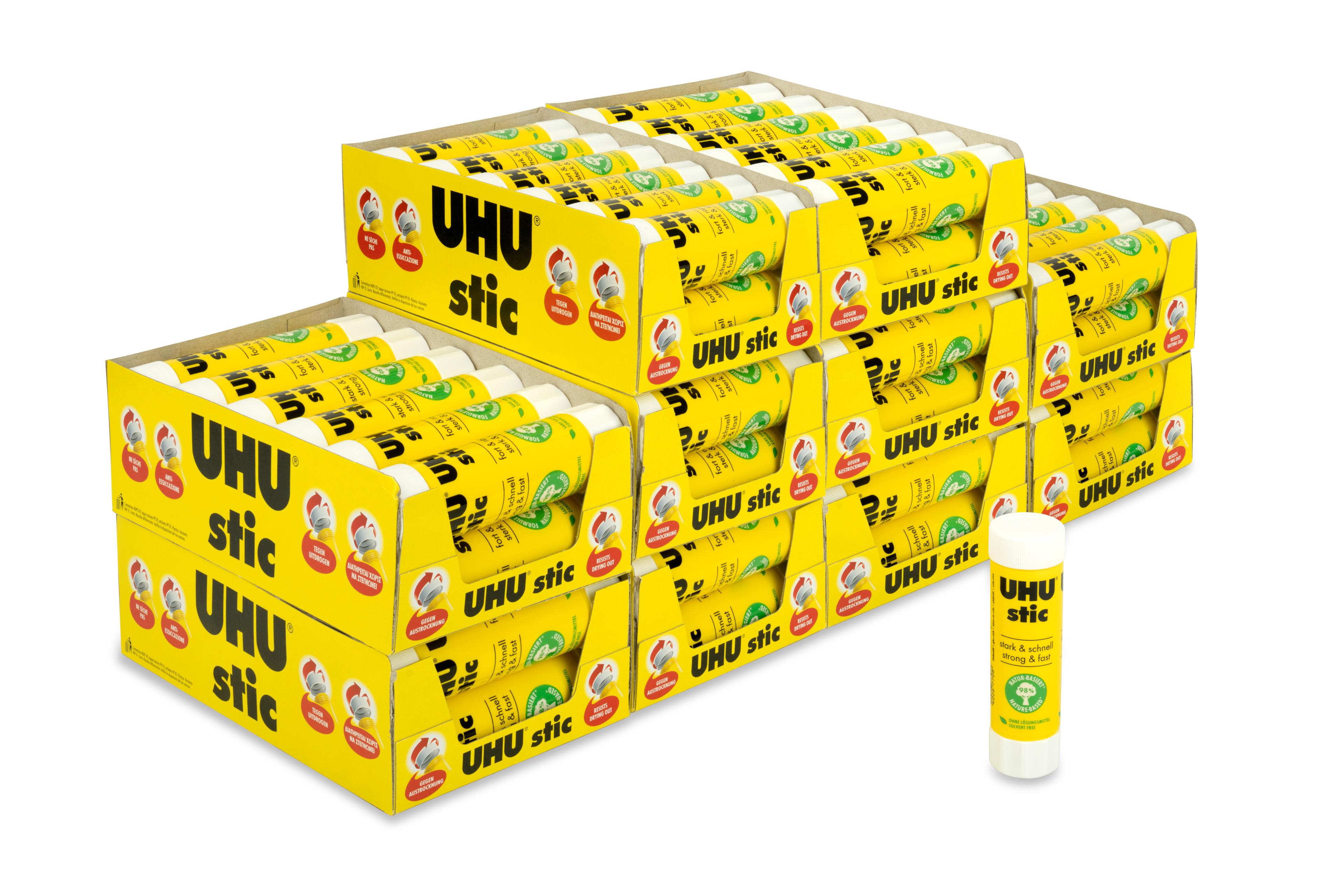 UHU Glue Stic - 40g - Pack of 120