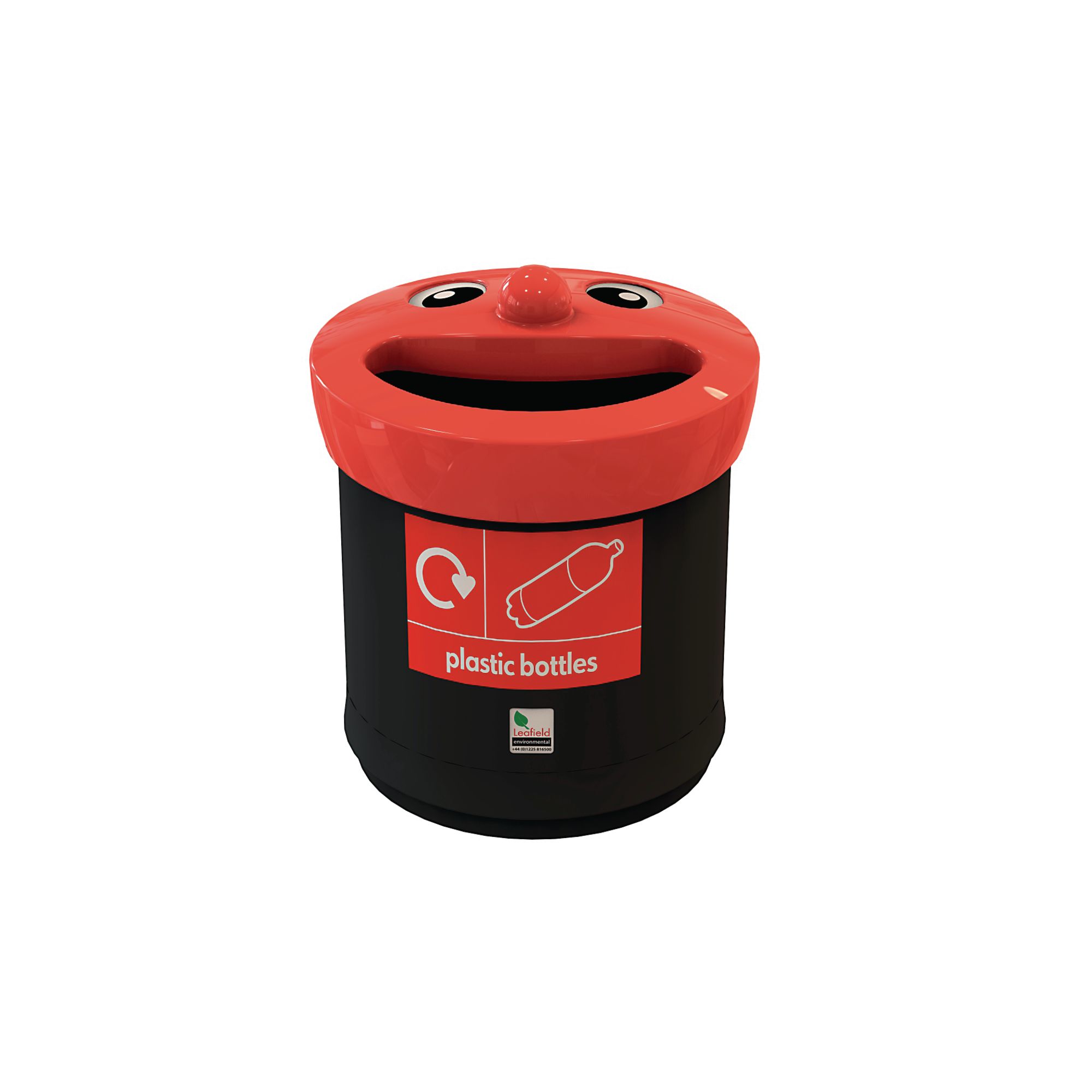 Smiley Bin - Red - 52 Litres