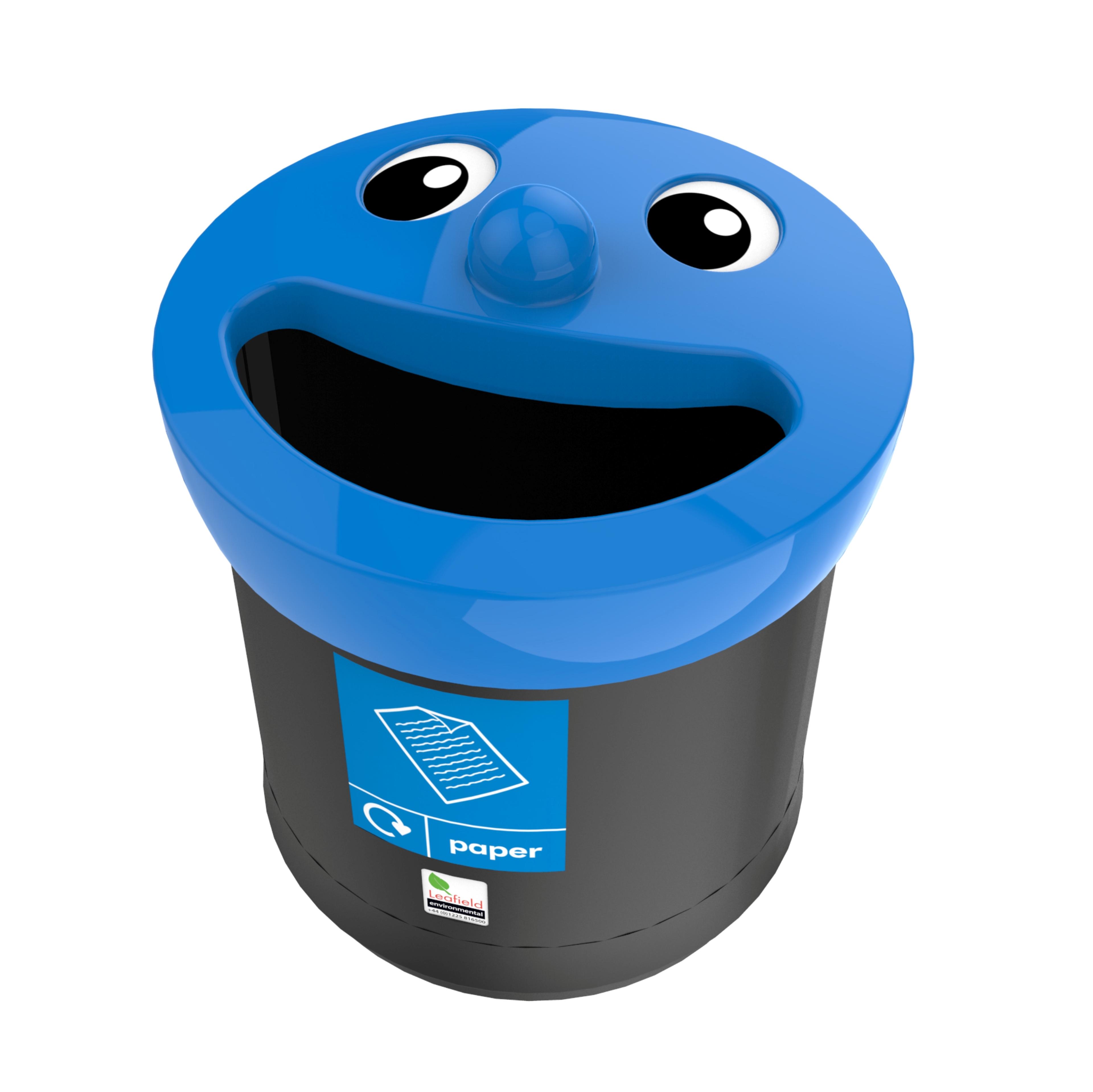 Recycling Bin - Blue - 62 litres