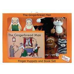 The Gingerbread Man Puppet and Book Set