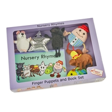 Nursery Rhymes Puppet and Book Set