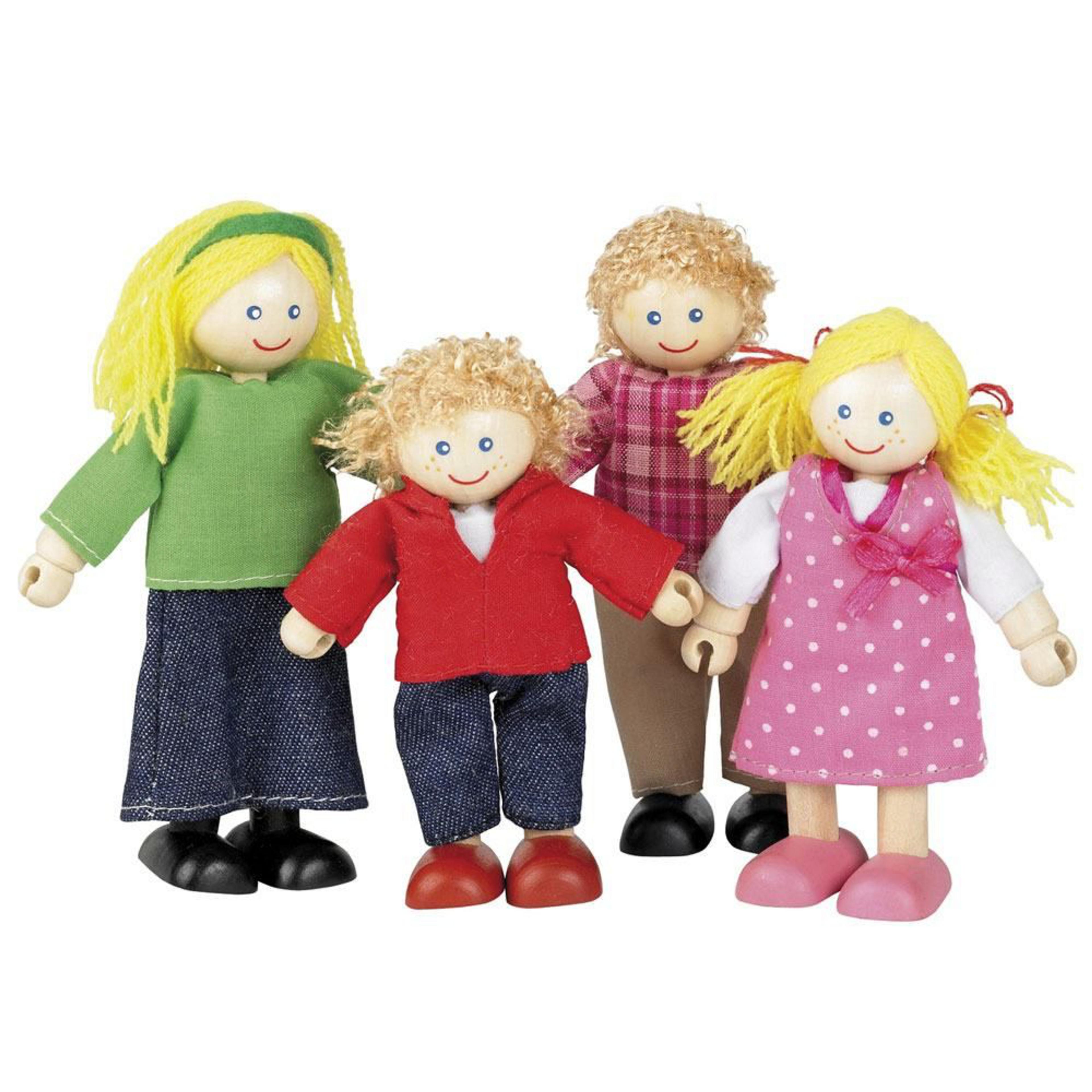 TIDLO White Doll Family
