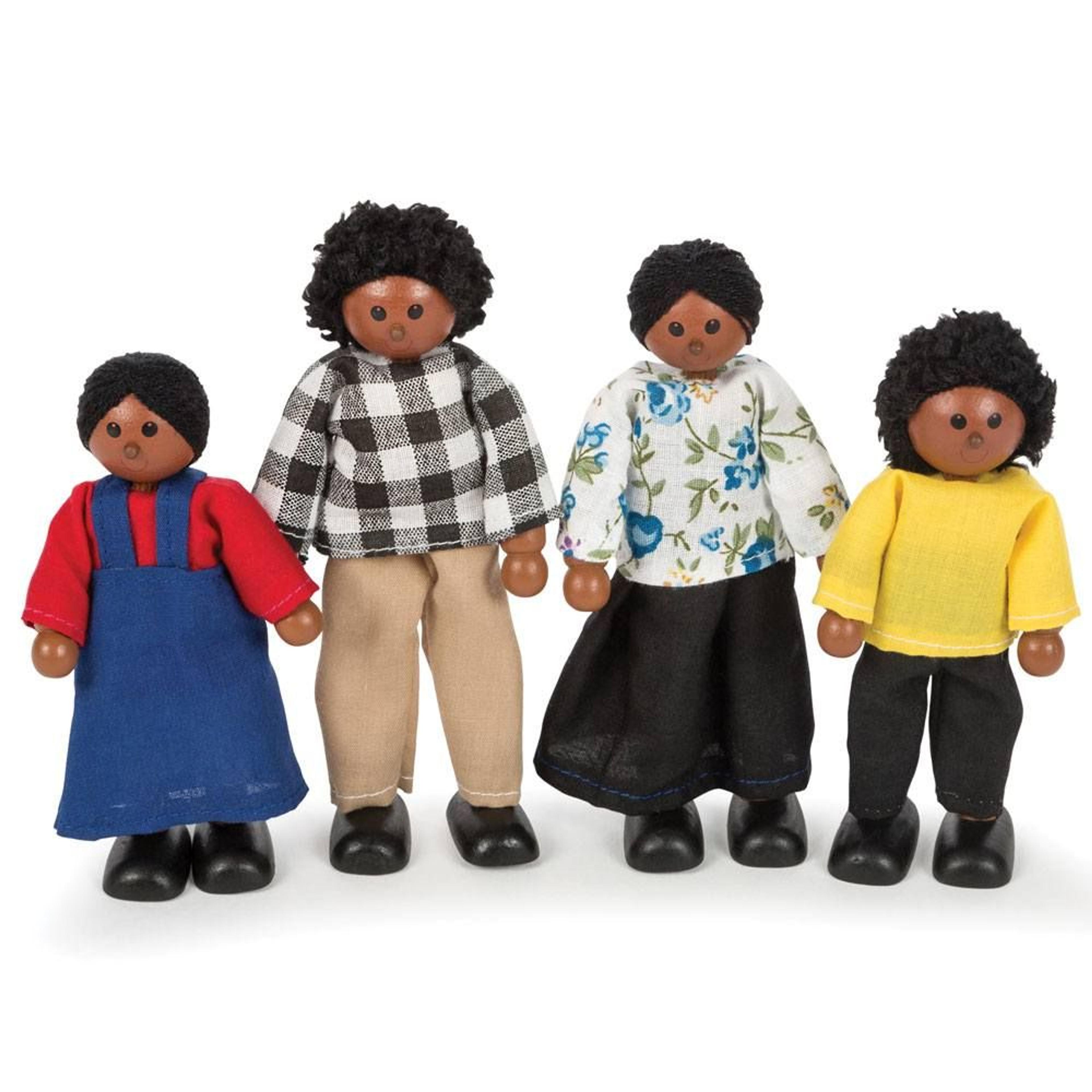 TIDLO Black Doll Family