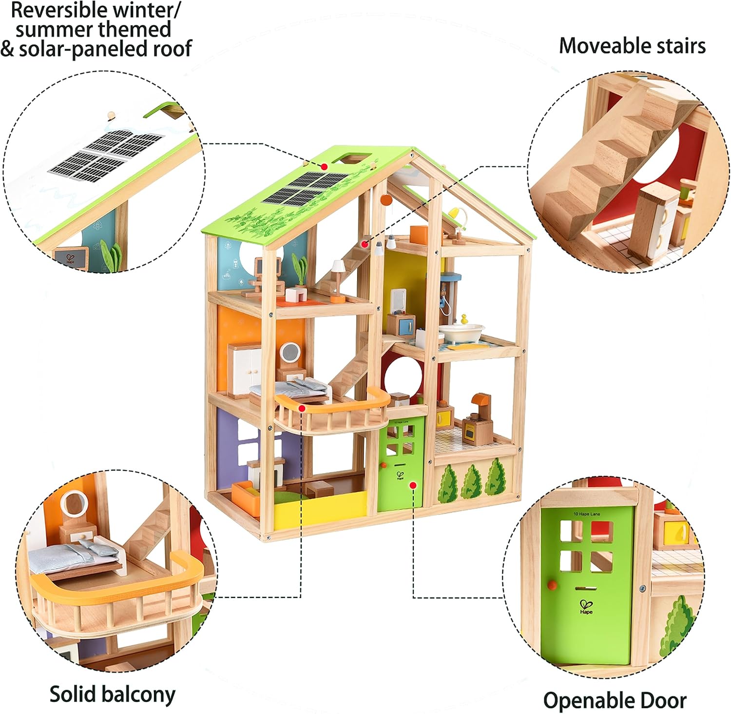 Hape All Seasons House Furnished | HE1112078 | Hope Education