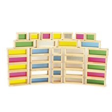 Rainbow Bricks - Pack of 36