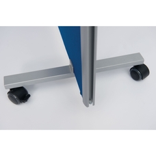 Space Dividers 30mm Partitions - Mobile Foot Plate