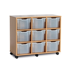 GALT Triple Unit with 9 Clear Trays - Mobile