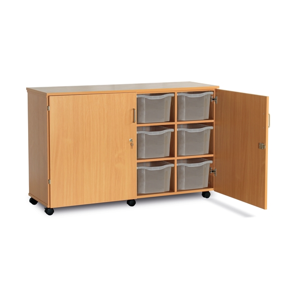 Lockable Wooden Storage