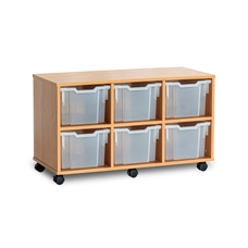 GALT Triple Unit with 6 Clear Trays - Mobile