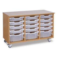 GALT 15 Deep and Shallow Tray Units - Clear Trays