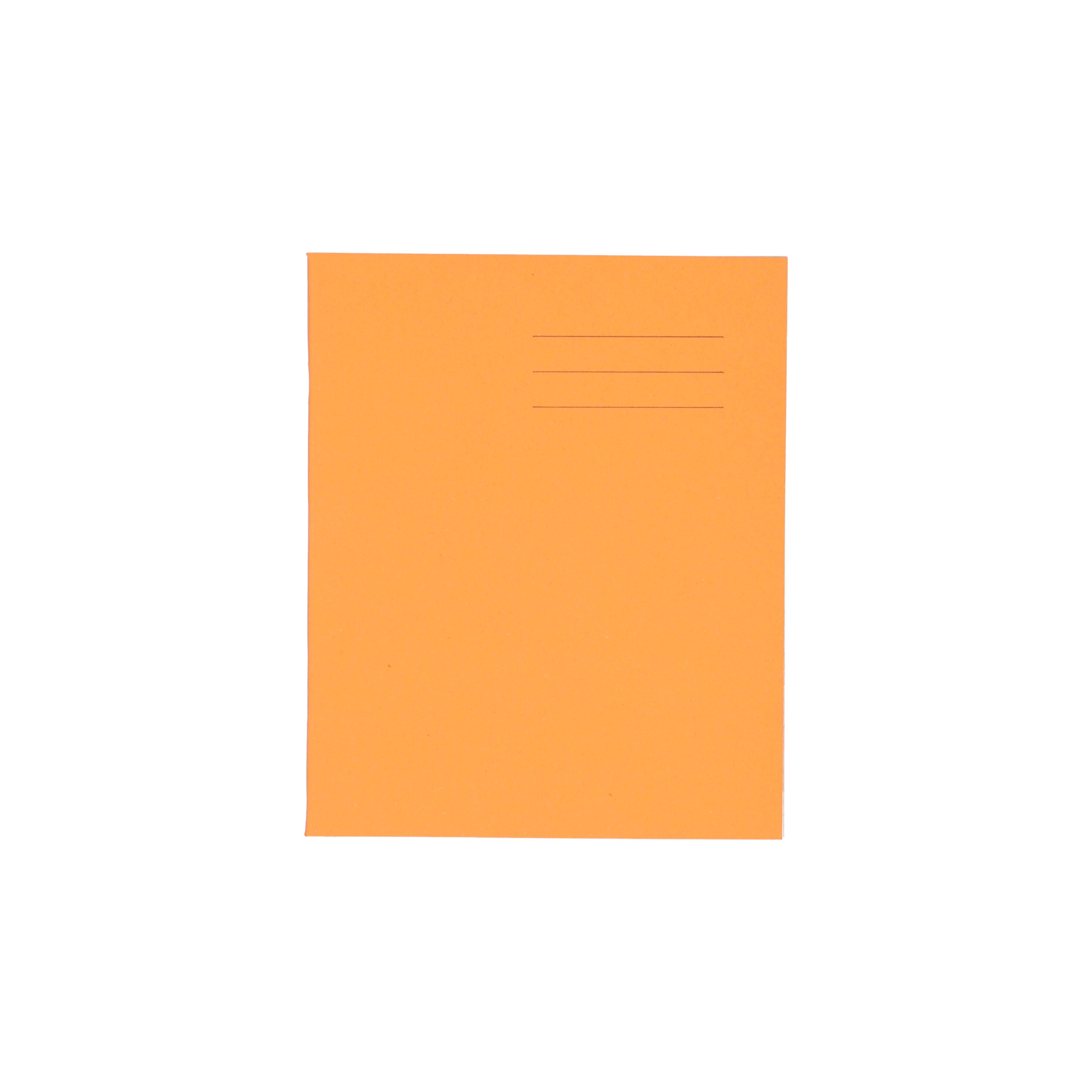 Classmates 8x6.5" Exercise Book 80 Page, 5mm Squared, Orange - Pack of 100