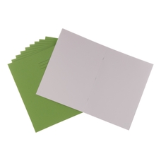 A4 Exercise Book 32-Page, Plain, Light Green - Pack of 100