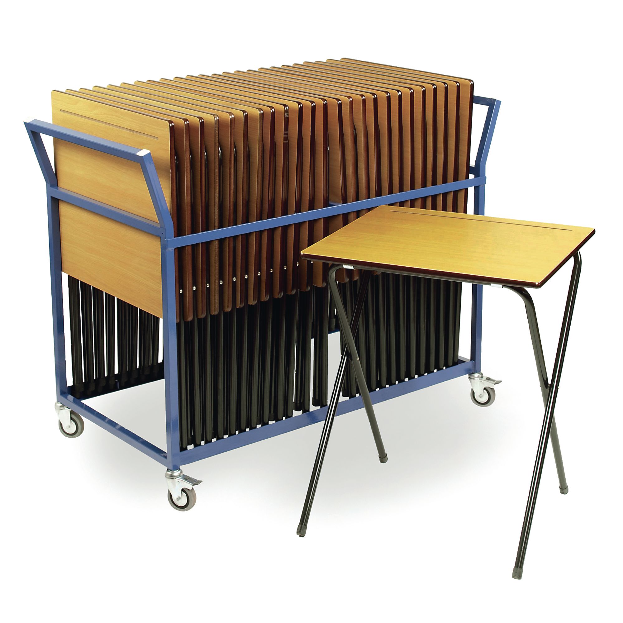 Folding exam deals desk