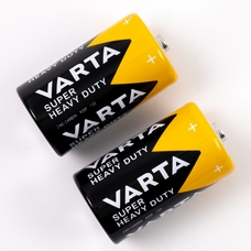 Varta High Power Zinc Carbon Battery - D, R20 - Pack of 2