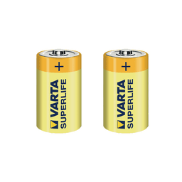 Varta High Power Zinc Carbon Battery - C, R14 - Pack of 2