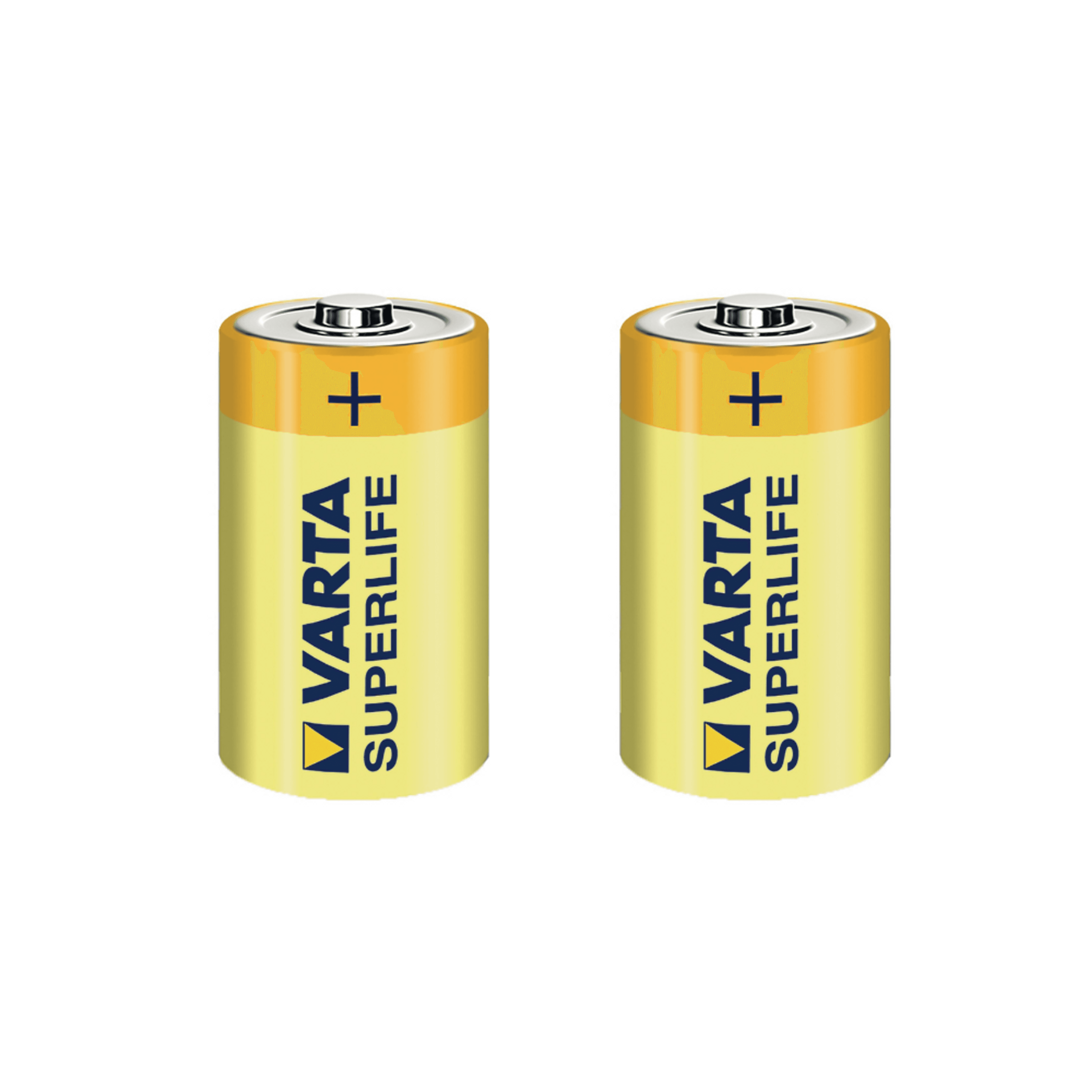 Varta High Power Zinc Carbon Battery - C, R14 - Pack of 2