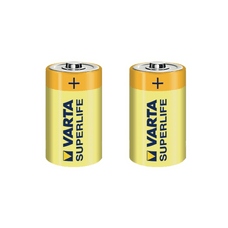 Varta High Power Zinc Carbon Battery - C, R14 - Pack of 2