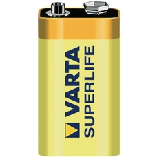 Varta High Power Zinc Carbon Battery - 9V, PP3