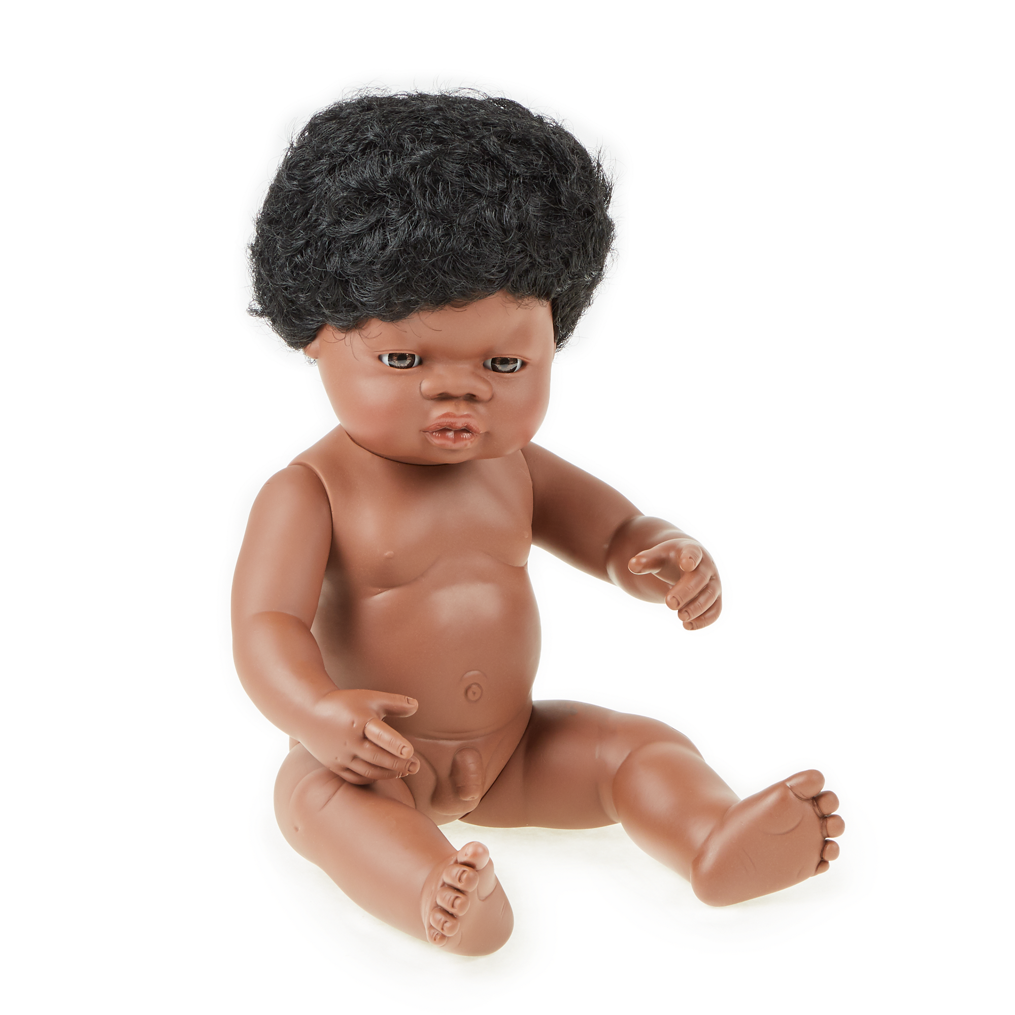Hard Bodied Doll - African Boy