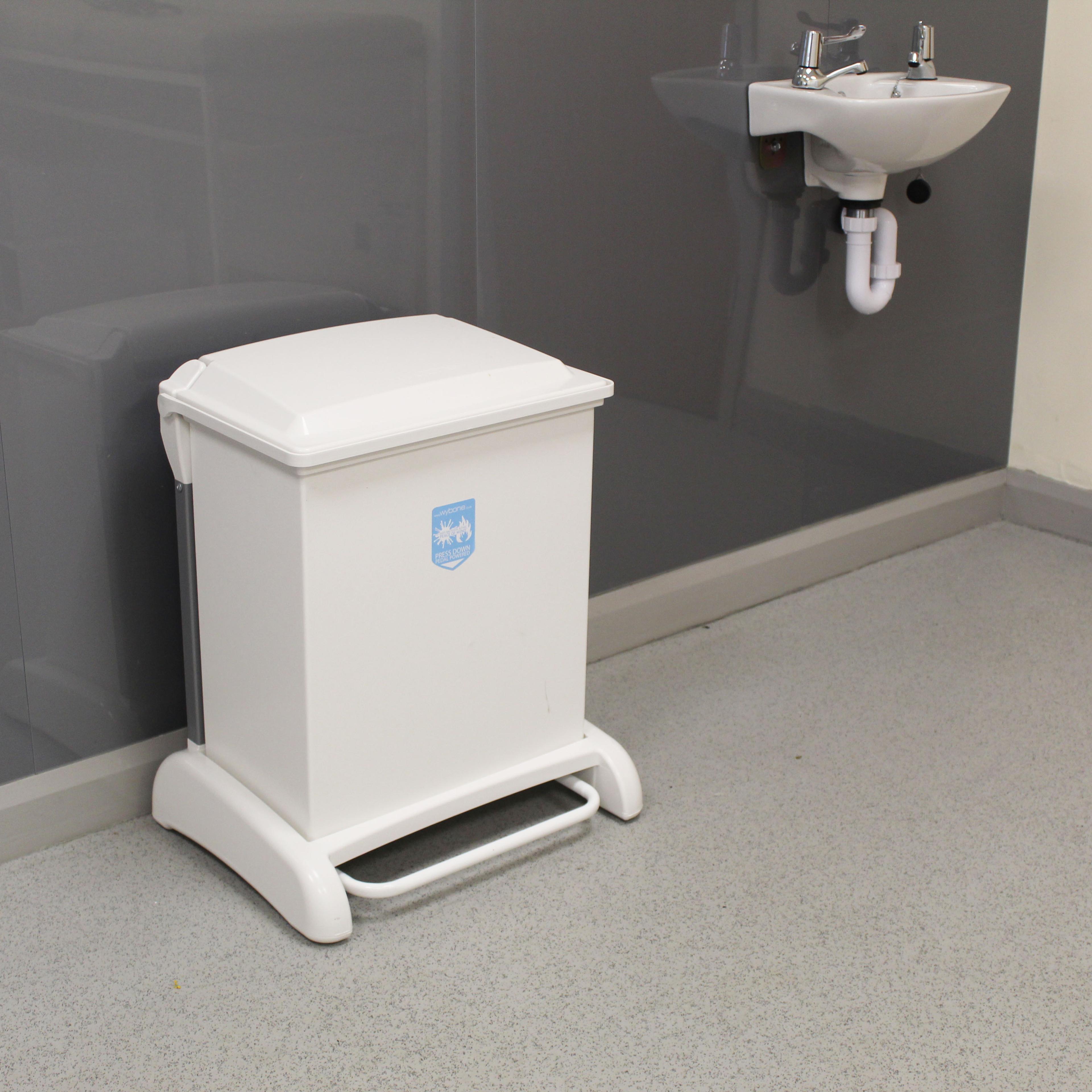 Capsule Sack Holders - 42 litre white lid